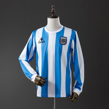 Argentina 1986 Home Long Sleeve Retro