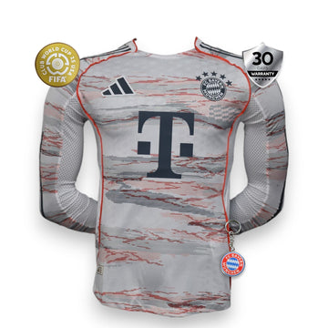 Bayern Munich 25/26 Away Player Jersey – Long Sleeve