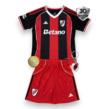 River Plate Kids Away Kit 2025/26