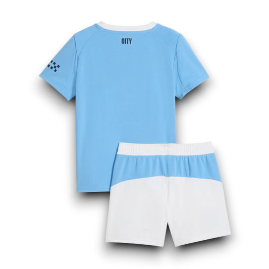 Manchester City Kids Home Kit 2025/26