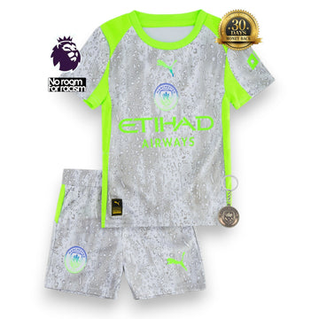 Manchester City Kids Third Kit 2025/26