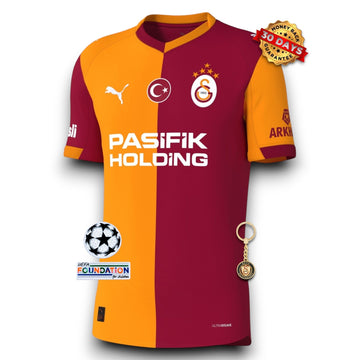 Galatasaray 25/26 Home Jersey – With Sponsors