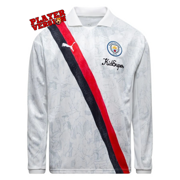 Manchester City Player Jersey 2025/26 Long Sleeve