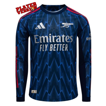 Arsenal Player Away Jersey 2025/26 Long Sleeve