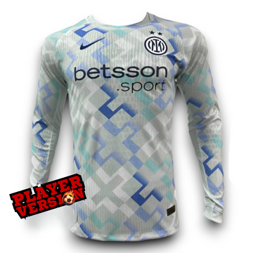 Inter Milan Away 2025/26 Player Jersey - Long Sleeve