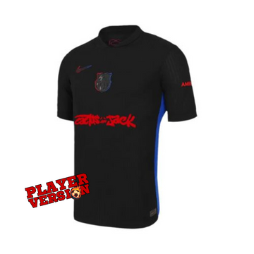 Barcelona Player Jersey Away X Travis Scott