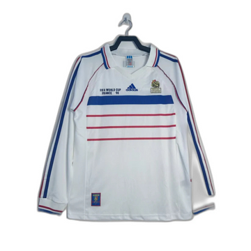 France 1998 Jersey - Long Sleeve Retro Version