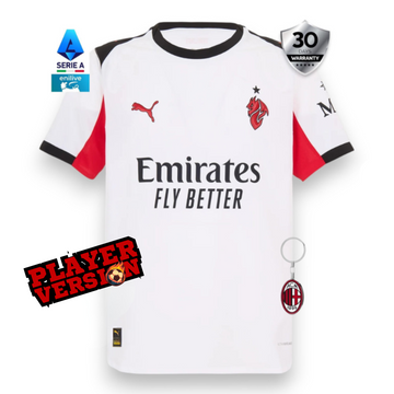AC Milan 2025/26 Away Jersey – Player Version