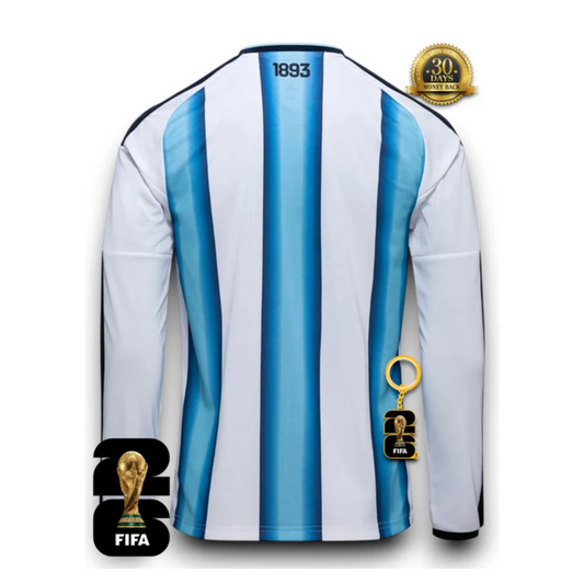 Argentina World Cup 2026 Jersey Player Version - Long Sleeve