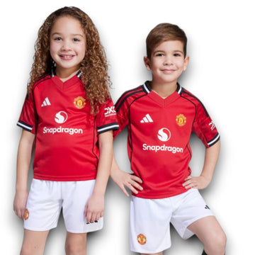 Manchester United Kids Home Kit 2025/26