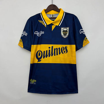 Boca Juniors 1995/96 Retro Home Soccer Jersey