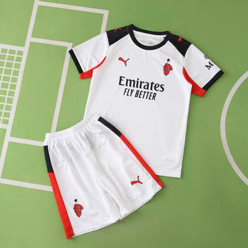 AC Milan Kids Away Kit 2025/26