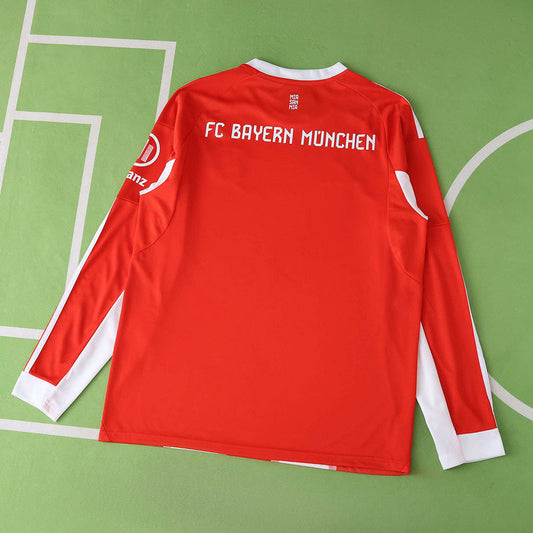 Bayern Munich 25/26 Home Jersey – Long Sleeve