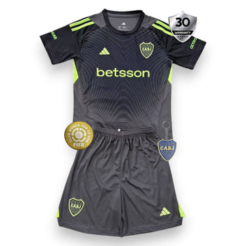 Boca Juniors Kids Goalkeeper Kit 2025/26 – Black