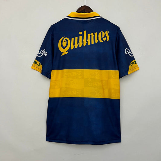 Boca Juniors 1995/96 Retro Home Soccer Jersey
