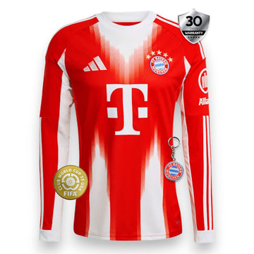 Bayern Munich 25/26 Home Jersey – Long Sleeve