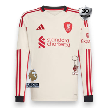 Liverpool Away Jersey 2025/26 - Long Sleeve